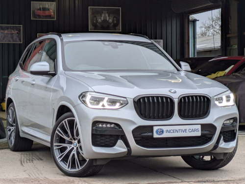 BMW X3  xDrive20d M Sport automatic. HIGH SPEC. CARPLAY. VIS PACK. HTD STS & S/WHL.