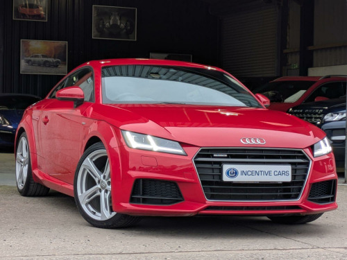 Audi TT  2.0 TFSI S line quattro automatic. 1 OWNER. SAT NAV. SUPER SPORT SEATS. B&O