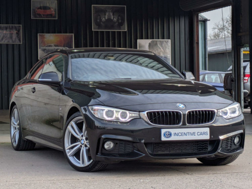 BMW 4 Series 420 420d M Sport Coupe automatic. BIG SPEC. PRO NAV. COMFORT PACK. 19 ALLOYS. F