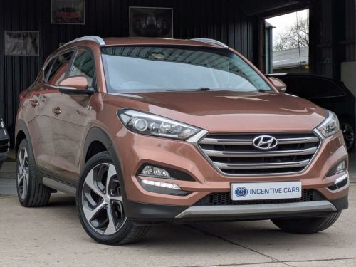 Hyundai Tucson  1.7 CRDi Blue Drive Sport Edition. SAT NAV. HEATED LEATHER. 8 SERVICES. REA