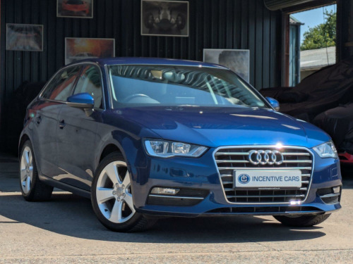 Audi A3  1.4 TFSI Sport Sportback. 1 OWNER. SAT NAV. FULL SERVICE HISTORY. REAR PARK