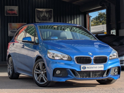 BMW 2 Series 220 220d M Sport Active Tourer automatic. BMW NAV PLUS. HUD. LEATHER. 2 OWNERS.