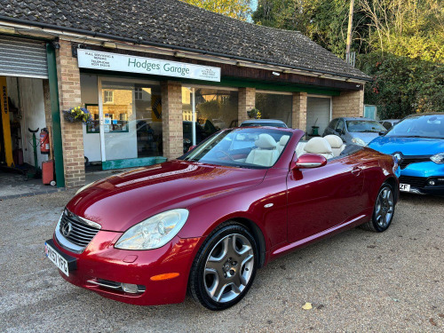 Lexus SC 430  4.3 V8 LOW MILEAGE EXCEPTIONAL MAIN DEALER SERVICE HISTORY