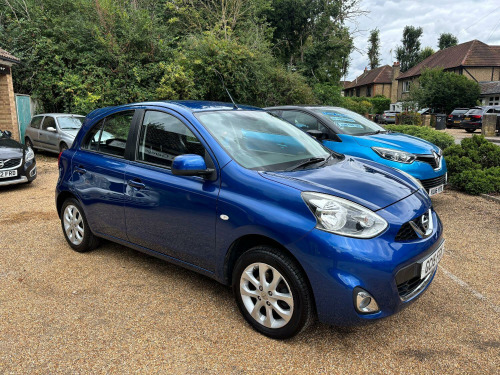Nissan Micra  1.2 ACENTA LOW MILEAGE FULL NISSAN SERVICE HISTORY SAT NAV REAR PARKING SEN