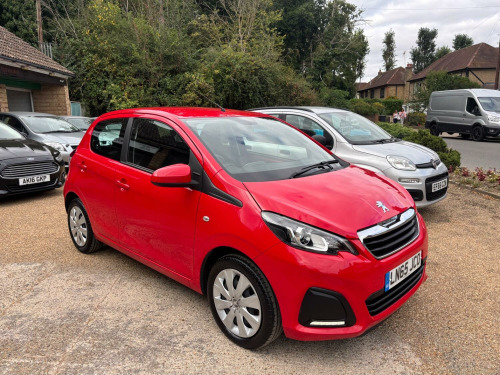 Peugeot 108  1.0 ACTIVE ONE OWNER FROM NEW ULTRA LOW MILEAGE FULL SERVICE HISTORY BLUETO