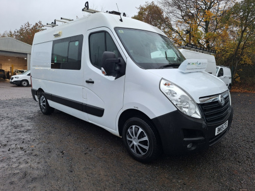 Vauxhall Movano  2.3 CDTi 3500 MWB CREW MESS COMBO WELFARE VAN