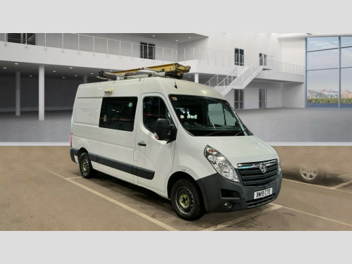 Vauxhall Movano  2.3 CDTi 3500 MWB CREW MESS COMBO WELFARE VAN