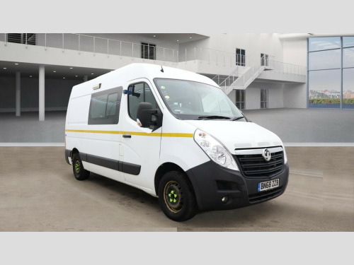 Vauxhall Movano  2.3 CDTi 3500 MWB COMBI CREW WELFARE MESS VAN