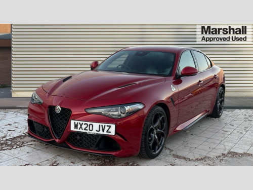 Alfa Romeo Giulia  GIULIA 2.9 V6 BiTurbo Quadrifoglio 4dr Auto [ACC] 