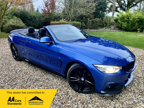 BMW 4 Series  2.0 420d M Sport Convertible