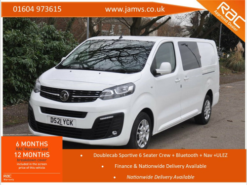 Vauxhall Vivaro  2.0 Turbo D 3100 Sportive crew