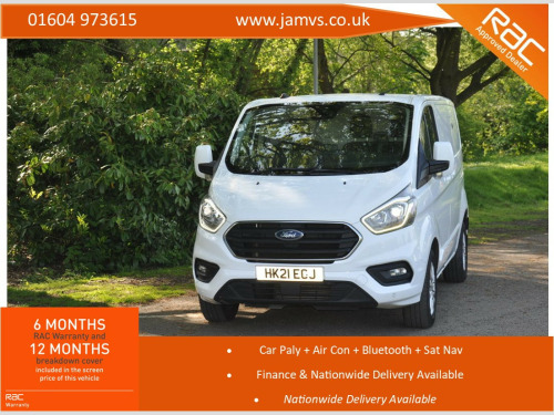 Ford Transit Custom  2.0 Transit Custom Limited Van 300 L1 2.0L EcoBlue 130PS FWD 6 Speed Manual