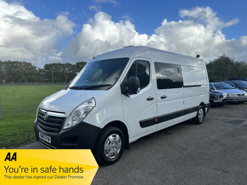 Vauxhall Movano  2.3 CDTi F3500 L3H2 - DAY VAN - MESS UNIT - TWO KEYS - ONE OWNER - PLUS VAT