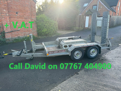 Ford Transit  Brian James Digger Trailer