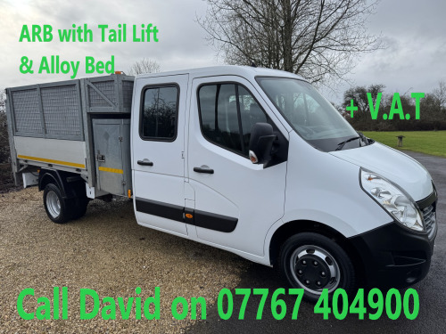 Renault Master  2.3 Chassis Double Cab RWD LLL35TW ENERGY dCi 145 Bu 