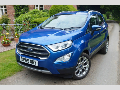 Ford EcoSport  69 PLATE 1.0 125PS ECOBOOST TITANIUM WITH NAVIGATION