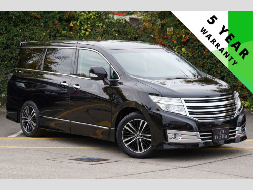 Nissan Elgrand  RIDER BLACK LEATHER SEAT