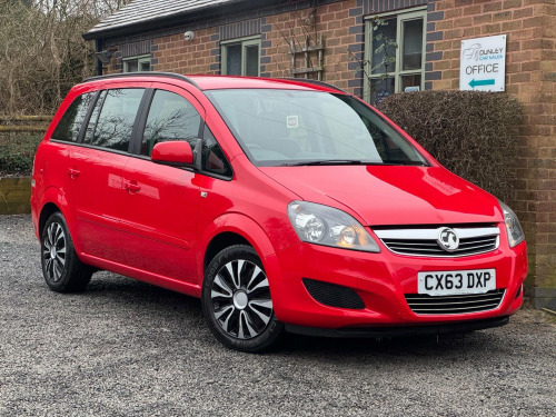 Vauxhall Zafira  1.6 16V Exclusiv Euro 5 5dr