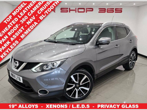 Nissan Qashqai  1.2 DIG-T (113 BHP) TEKNA 2WD (S/S) 5DR + NAV + PA