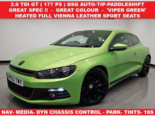 Volkswagen Scirocco  2.0 TDI GT (177 PS) (LEATHER, NAV) DSG AUTO (S/S) 