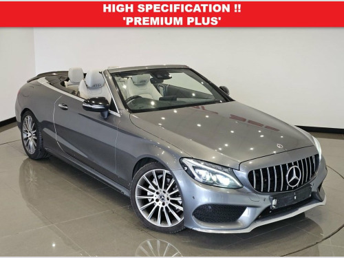 Mercedes-Benz C-Class  2.1 C220d AMG Line (Premium Plus) Cabriolet 2dr Di