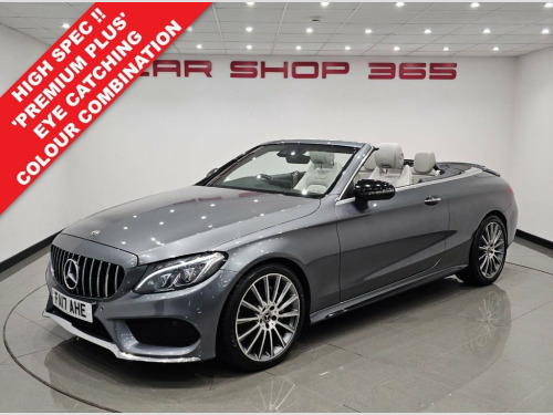 Mercedes-Benz C-Class  2.1 C220d AMG Line (Premium Plus) Cabriolet 2dr Di