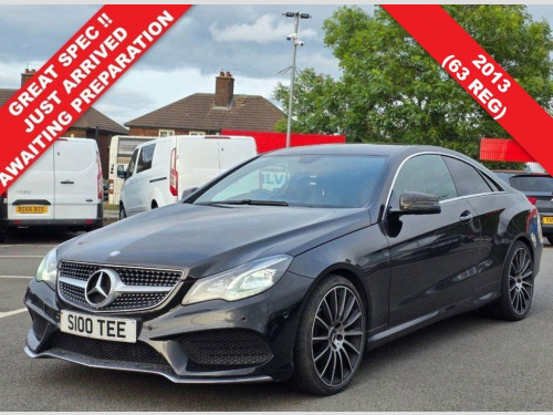 Mercedes-Benz E-Class E220 2.1 E220 CDI AMG Sport Coupe 2dr Diesel G-Tronic+ 