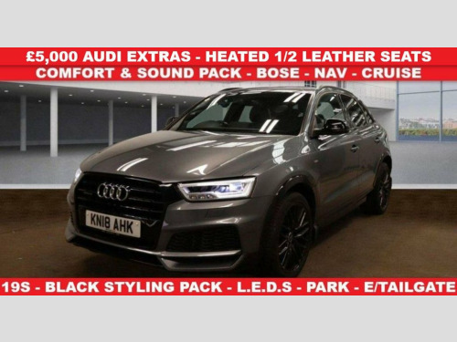 Audi Q3  2.0 TDI Black Edition SUV 5dr Diesel S Tronic quat