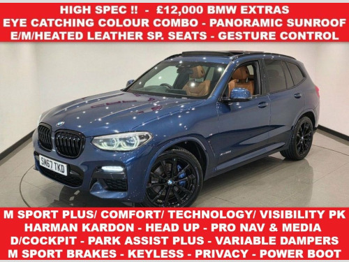BMW X3  3.0 30d M Sport SUV 5dr Diesel Auto xDrive Euro 6 
