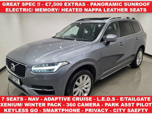 Volvo XC90  2.0 D5 PowerPulse Momentum Pro SUV 5dr Diesel Auto