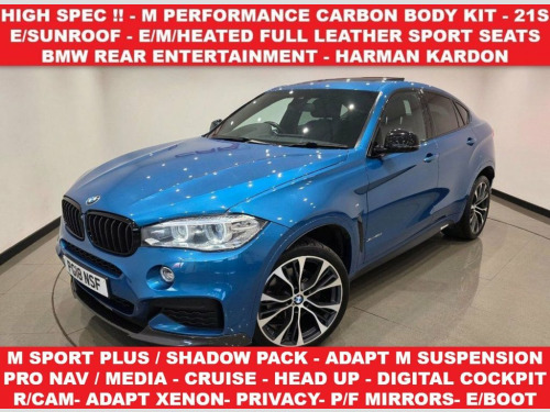 BMW X6  3.0 40d M Sport Edition SUV 5dr Diesel Auto xDrive