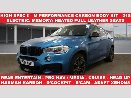 BMW X6  3.0 40d M Sport Edition SUV 5dr Diesel Auto xDrive