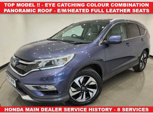 Honda CR-V  1.6 i-DTEC EX SUV 5dr Diesel Manual 4WD Euro 6 (s/