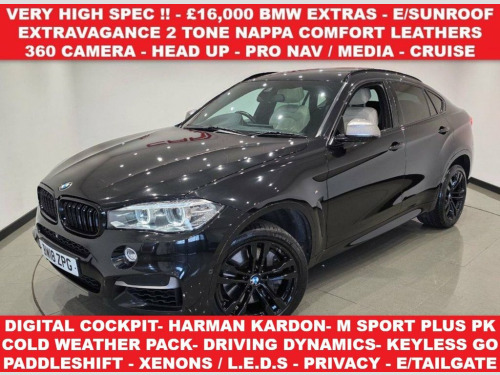 BMW X6  3.0 M50d SUV 5dr Diesel Auto xDrive Euro 6 (s/s) (