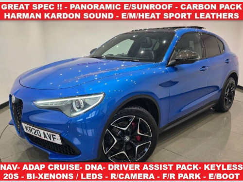 Alfa Romeo Stelvio  2.0T Ti SUV 5dr Petrol Auto Q4 AWD Euro 6 (s/s) (2