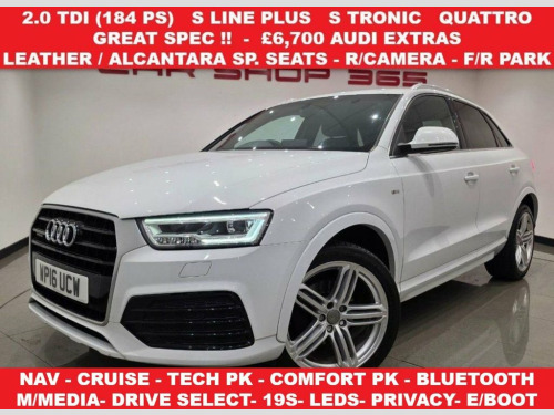 Audi Q3  2.0 TDI S line Plus SUV 5dr Diesel S Tronic quattr 