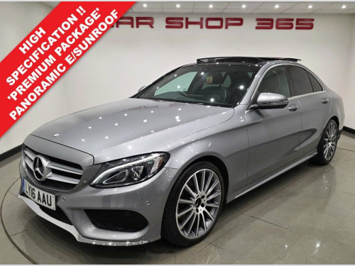 Mercedes-Benz C-Class  2.1 C250d AMG Line (Premium) Saloon 4dr Diesel 7G-