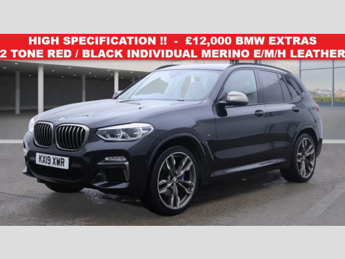 BMW X3  3.0 M40d SUV 5dr Diesel Auto xDrive Euro 6 (s/s) (