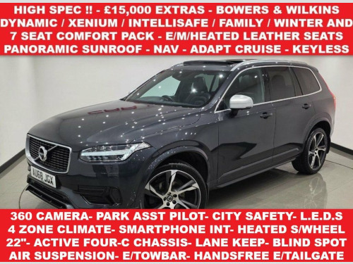 Volvo XC90  2.0 D5 PowerPulse R-Design Pro SUV 5dr Diesel Auto 