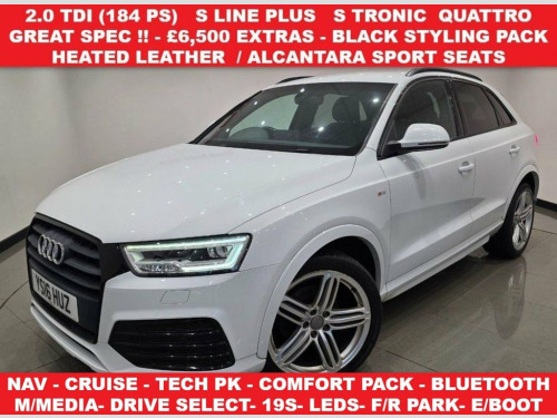 Audi Q3  2.0 TDI S line Plus SUV 5dr Diesel S Tronic quattr 