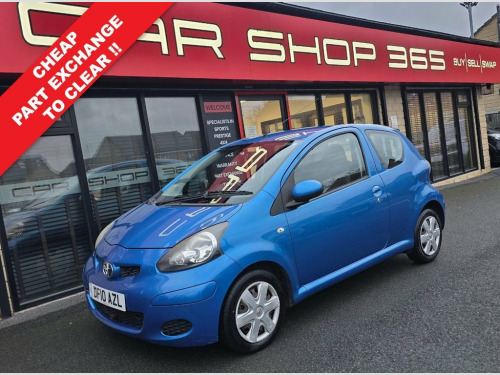 Toyota AYGO  1.0 VVT-i Blue Hatchback 3dr Petrol Manual Euro 4 