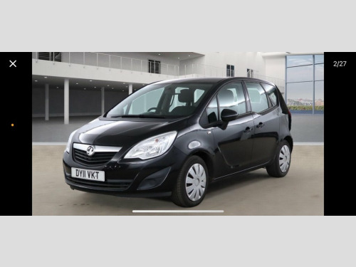 Vauxhall Meriva  1.4 16V Exclusiv MPV 5dr Petrol Manual Euro 5 (Non