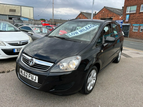 Vauxhall Zafira  1.6 16V Exclusiv MPV 5dr Petrol Manual Euro 5 (115