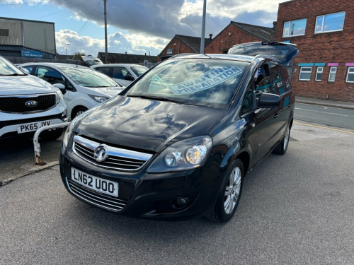 Vauxhall Zafira  1.6 16V Design MPV 5dr Petrol Manual Euro 5 (SNav)