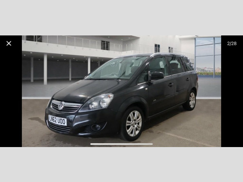Vauxhall Zafira  1.6 16V Design MPV 5dr Petrol Manual Euro 5 (SNav)