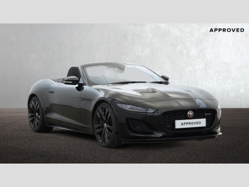 Jaguar F-TYPE  Jaguar F-type Convertible 5.0 P450 S/C V8 R-Dynamic Black 2dr Auto AWD