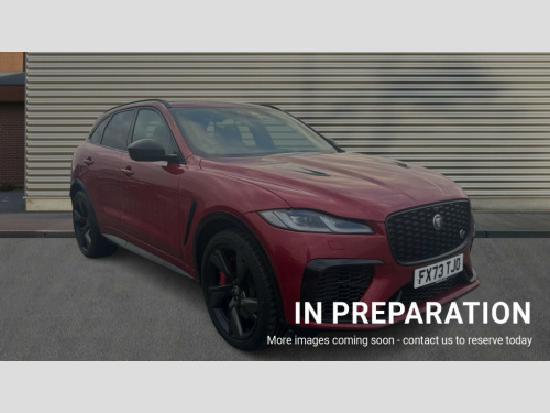 Jaguar F-PACE  Jaguar F-pace Estate 5.0 V8 550 SVR 5dr Auto AWD [Panoramic roof]