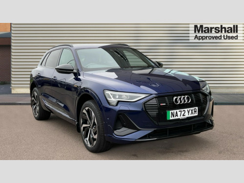 Audi E-Tron  E-TRON 300kW 55 Quattro 95kWh Black Edition 5dr Auto