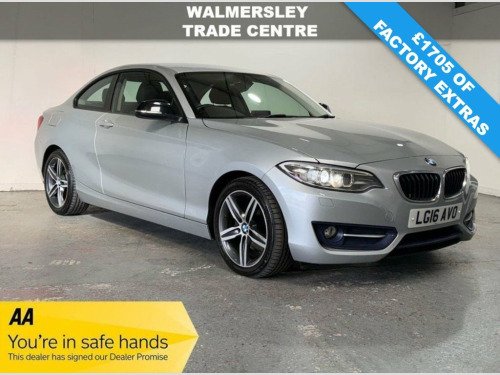BMW 2 Series  2.0 220d Sport Coupe 2dr Diesel Auto Euro 6 (s/s)  