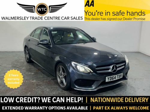 Mercedes-Benz C-Class C250 2.1 C250 BlueTEC AMG Line Saloon 4dr Diesel G-Tron 